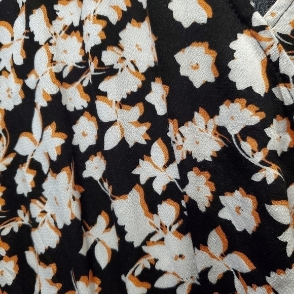 Eloquii Floral Double Slits Long Sleeve Maxi Dress - Picture 7 of 9